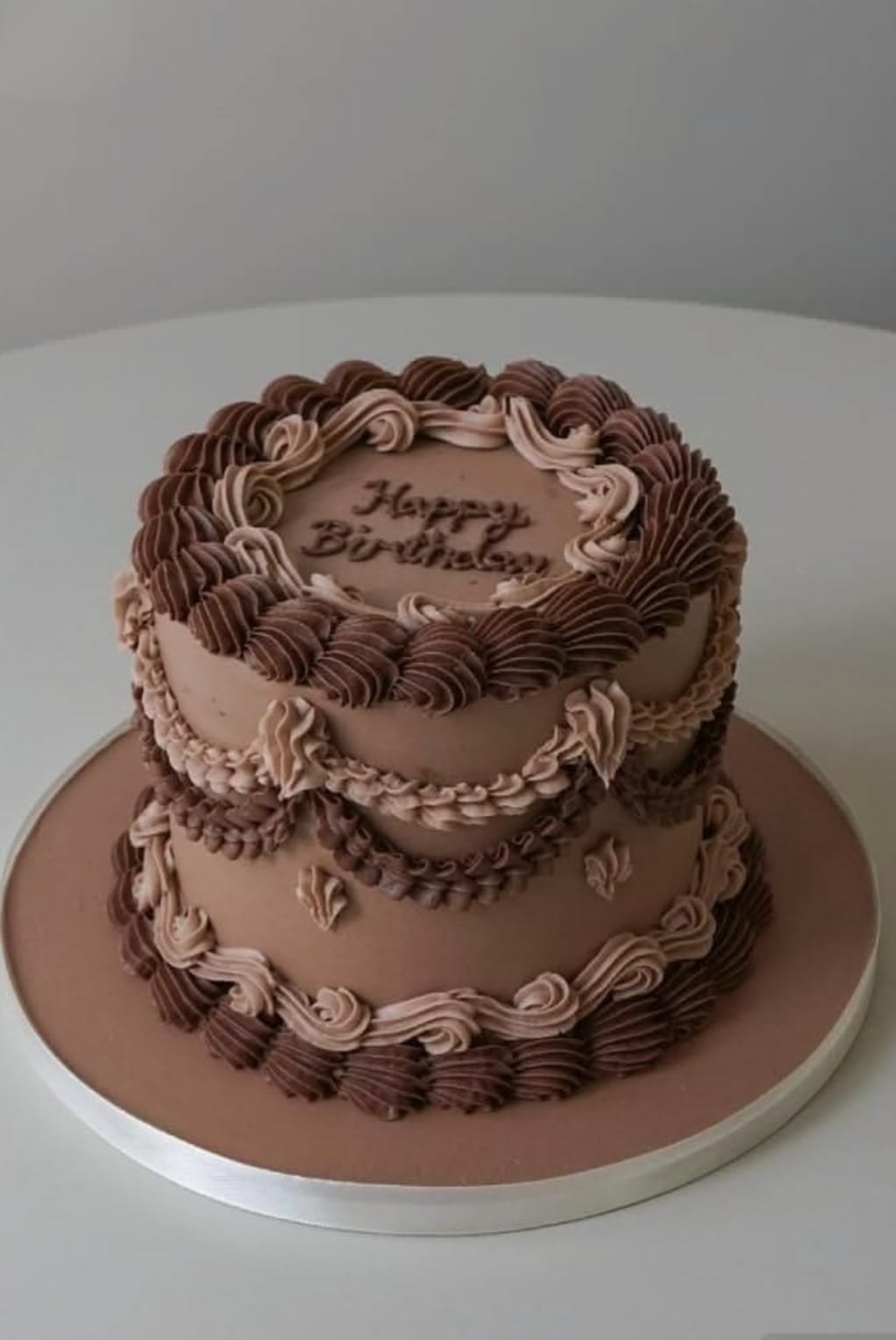 Chocolate Fantasy Vintage Cake